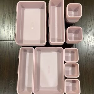 Interchangeable Drawer Organizer Set – 27 Pieces (Lavender)